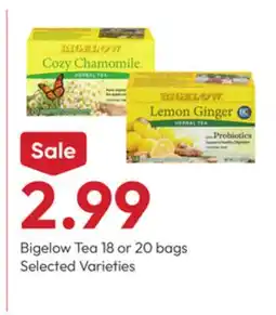 Stater Bros Bigelow Tea offer
