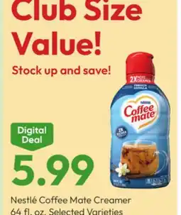 Stater Bros Nestlé Coffee Mate Creamer offer