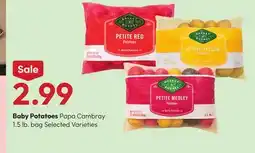 Stater Bros Baby Potatoes offer