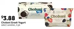 Fareway Chobani Greek Yogurt offer