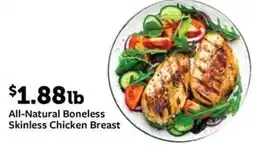 Fareway All-Natural Boneless Skinless Chicken Breast offer