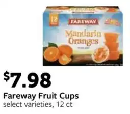 Fareway Fareway Fruit Cups offer