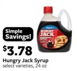 Fareway Hungry Jack Syrup offer