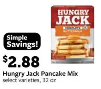 Fareway Hungry Jack Pancake Mix offer