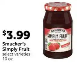 Fareway Smucker's Simply Fruit offer