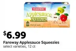 Fareway Fareway Applesauce Squeezies offer