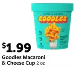Fareway Goodles Macaroni & Cheese Cup offer