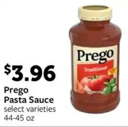 Fareway Prego Pasta Sauce offer