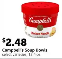 Fareway Campbell's Soup Bowls offer