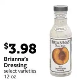 Fareway Brianna's Dressing offer
