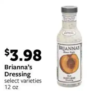 Fareway Brianna's Dressing offer