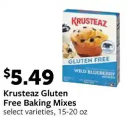 Fareway Krusteaz Gluten Free Baking Mixes offer
