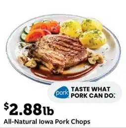Fareway All-Natural Iowa Pork Chops offer