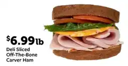 Fareway Deli Sliced Off-The-Bone Carver Ham offer