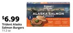 Fareway Trident Alaska Salmon Burgers offer