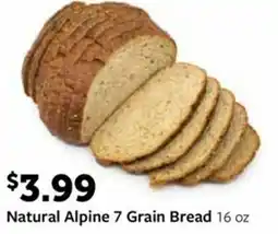 Fareway Natural Alpine 7 Grain Bread offer
