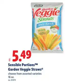 Lidl Sensible Portions Garden Veggie Straws offer