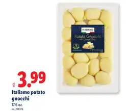 Lidl Italiamo potato gnocchi offer