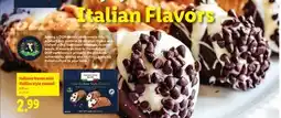 Lidl Italiamo frozen mini Sicilian style cannoli offer