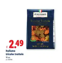Lidl Italiamo tricolor trottole offer