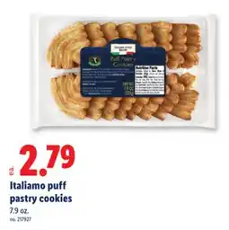 Lidl Italiamo puff pastry cookies offer