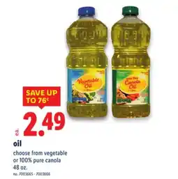 Lidl oil offer