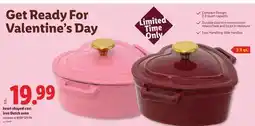 Lidl heart shaped cast iron Dutch oven offer