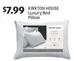 Aldi KIRKTON HOUSE Luxury Bed Pillow offer