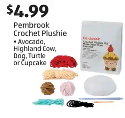 Aldi Pembrook Crochet Plushie offer