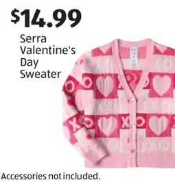 Aldi Serra Valentine's Day Sweater offer