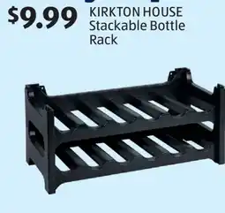 Aldi KIRKTON HOUSE Stackable Bottle Rack offer