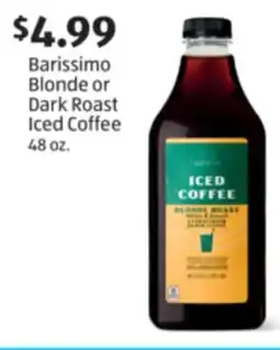 Aldi Barissimo Blonde or Dark Roast Iced Coffee offer