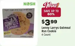 Grocery Outlet Oatmeal Rsn Cookie offer