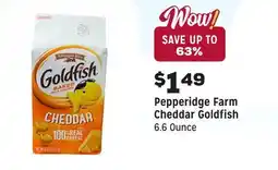 Grocery Outlet Cheddar Goldfish offer