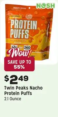 Grocery Outlet Nacho Protein Puffs offer