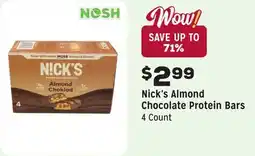 Grocery Outlet Almond Chocolate Protein Bars offer
