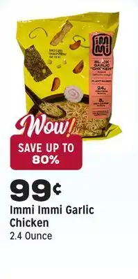 Grocery Outlet Immi Garlic Chicken offer