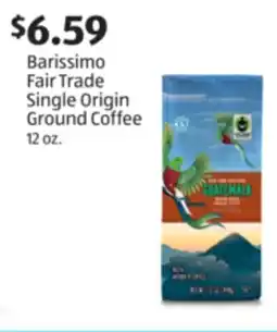 Aldi Barissimo Fair Trade Single Origin Ground Coffee offer