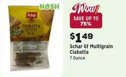 Grocery Outlet Gf Multigrain Ciabatta offer