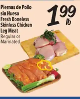 El Super Fresh Fresh Boneless Skinless Chicken Leg Meat offer
