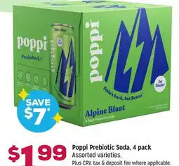Grocery Outlet Poppi Prebiotic Soda offer