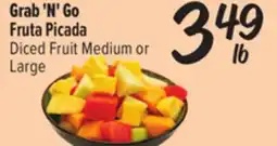 El Super Fresh Grab 'N' Go Diced Fruit Medium or Large offer