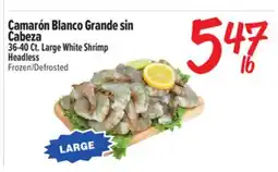 El Super Fresh Large White Shrimp Headless offer