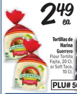 El Super Fresh Guerrero Flour Tortilla Fajita, 20Ct.or Soft Taco, 10 Ct offer