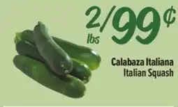 El Super Fresh Italian Squash offer