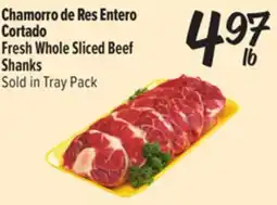 El Super Fresh Fresh Whole Sliced Beef Shanks offer