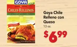 Vallarta Supermarkets Goya Chile Relleno con Queso offer