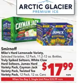 Vallarta Supermarkets Smirnoff Mike's Hard Lemonade offer