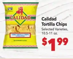 Vallarta Supermarkets Calidad Tortilla Chips offer
