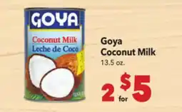 Vallarta Supermarkets Goya Coconut Milk offer